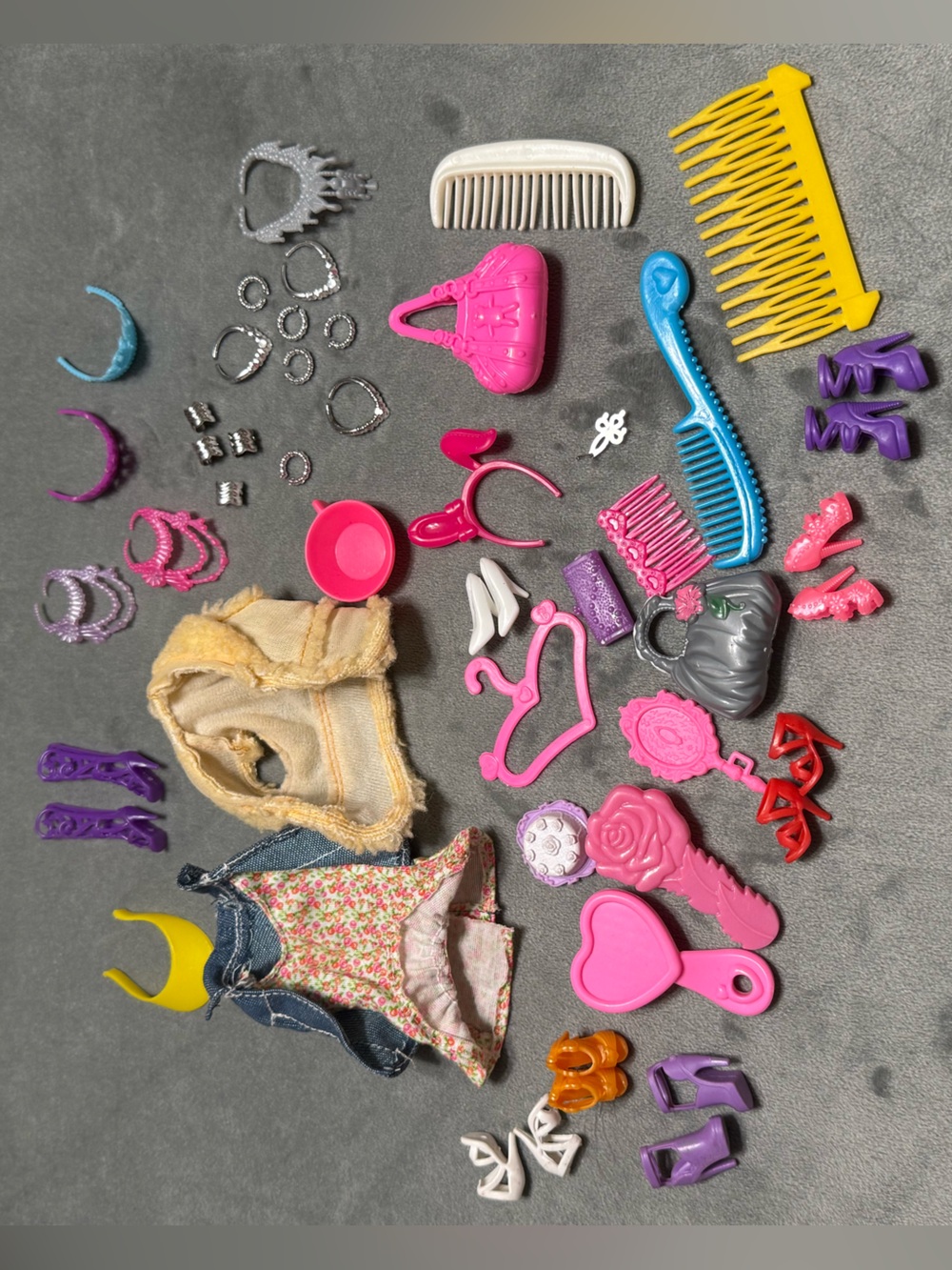 Kids Accessory Set - Pink, Purple, Yellow, Blue